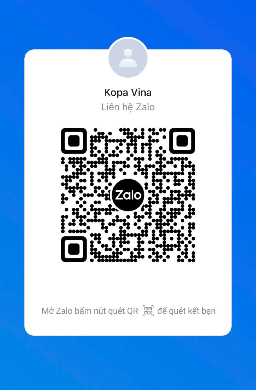 Mã QR Zalo chính thức của KOPA VINA